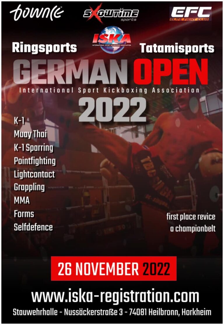 ISKA German Open 2022 iskagermany.eu